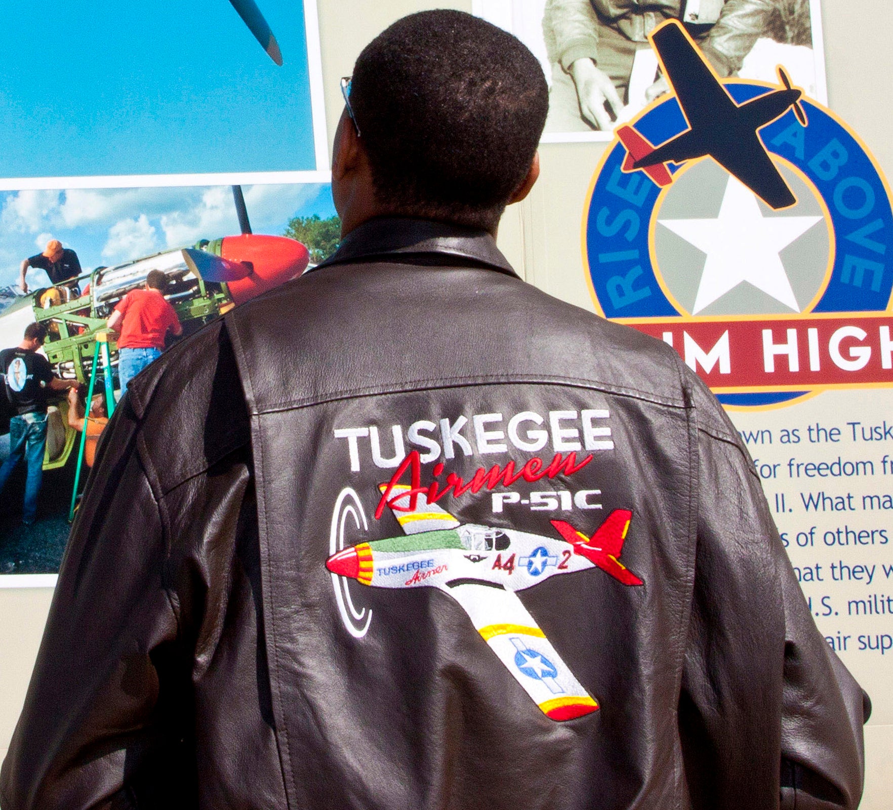 Tuskegee airmen outlet leather jacket