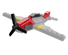 Mini LEGO Custom P-51 Red Tails Mustang
