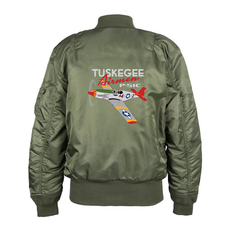 Har det dårligt Udtale Credential MA-1 Flight jacket - Red Tail, Mens and Ladies – CAF Red Tail Squadron Store