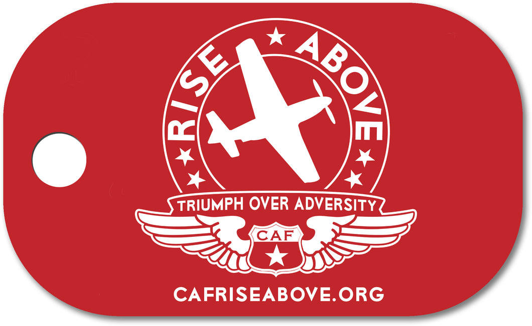CAF RISE ABOVE Squadron Dog Tag